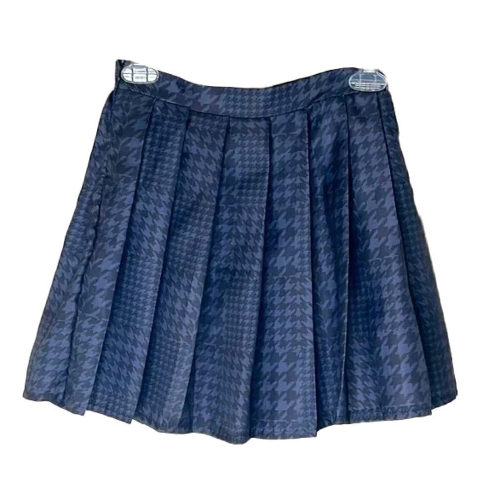 ❤️ PATTERNED Pleated Skirt Size S